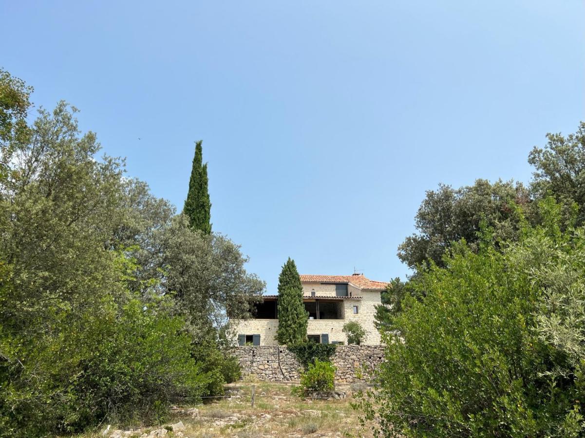 レ・ヴァン Luxurious Family House With Pool In Ardeche.ヴィラ エクステリア 写真